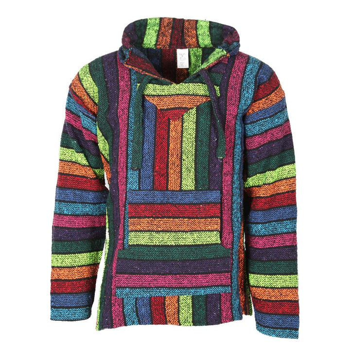 Men's Rainbow Baja Hoodie Pullover