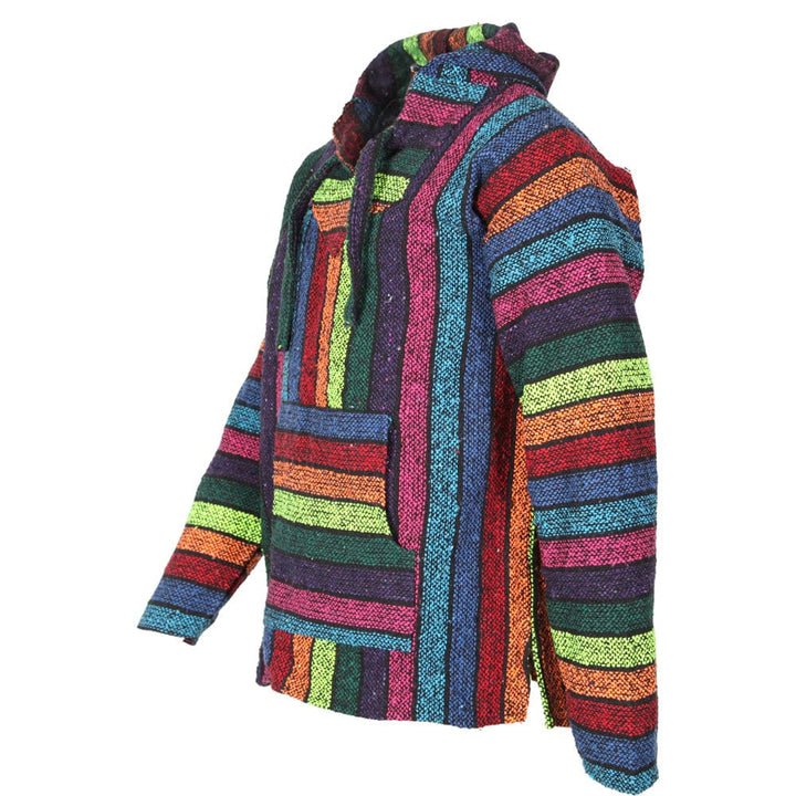 Men's Rainbow Baja Hoodie Pullover