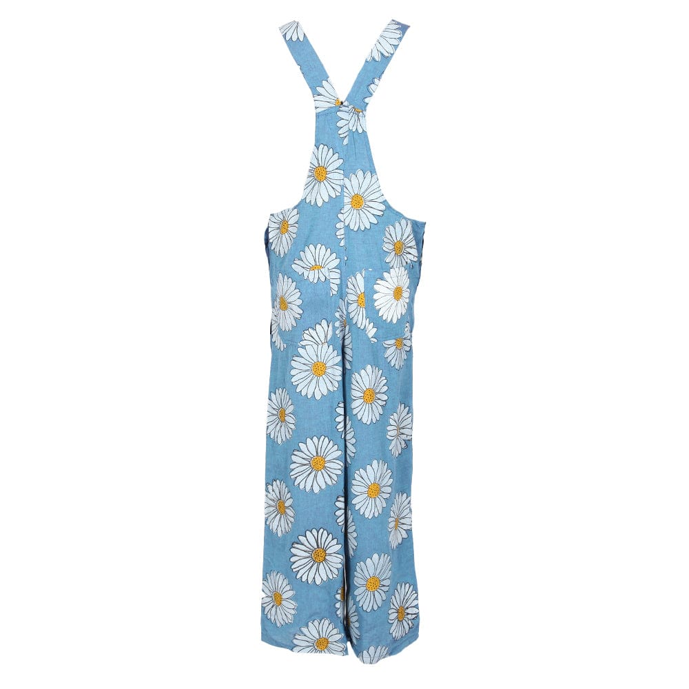 Daisy Print Dungarees