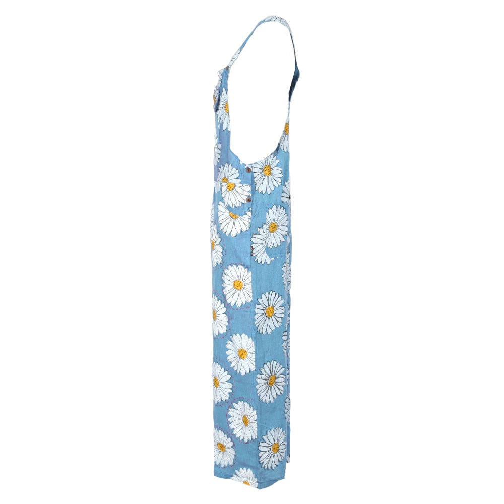 Daisy Print Dungarees