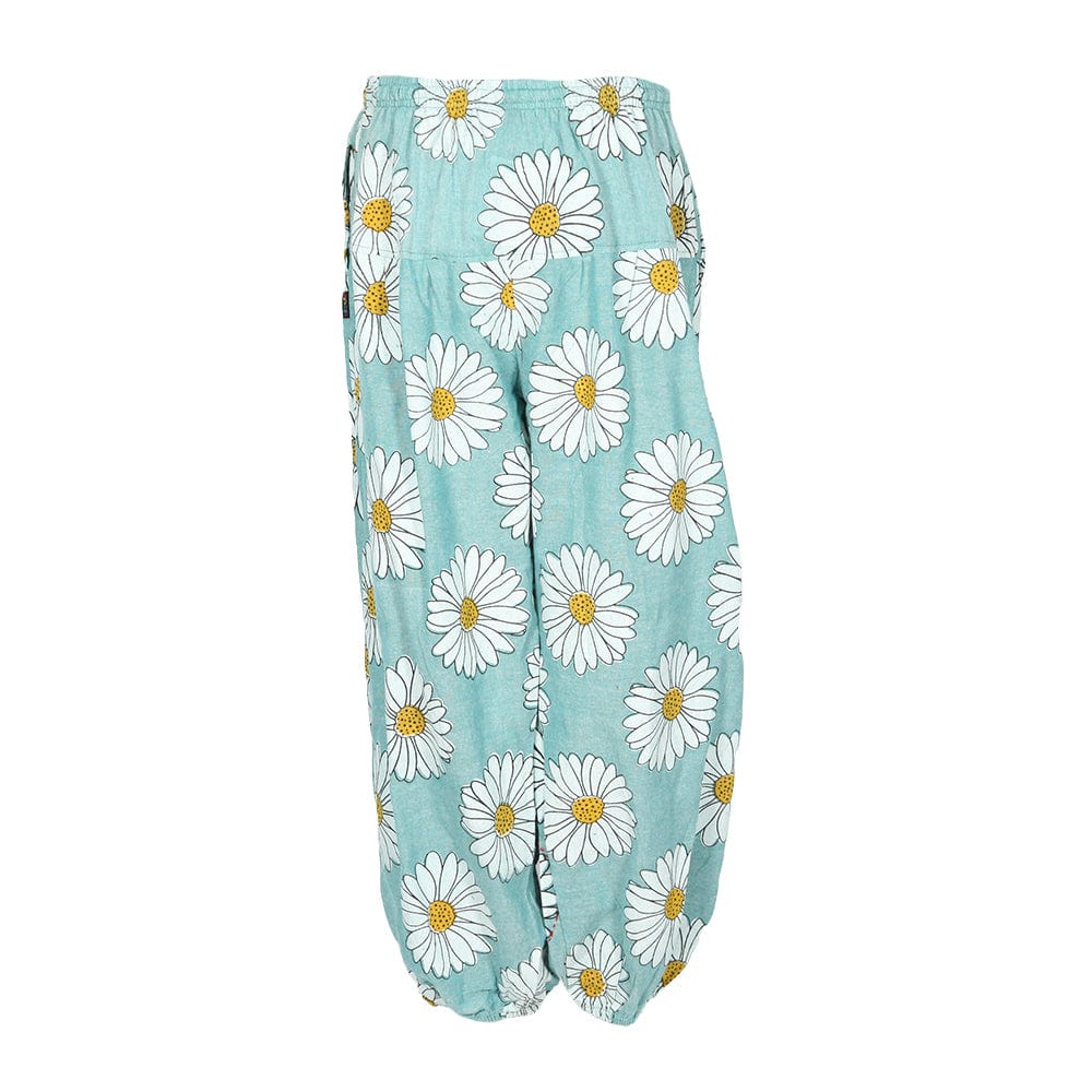 Daisy Print Harem Joggers