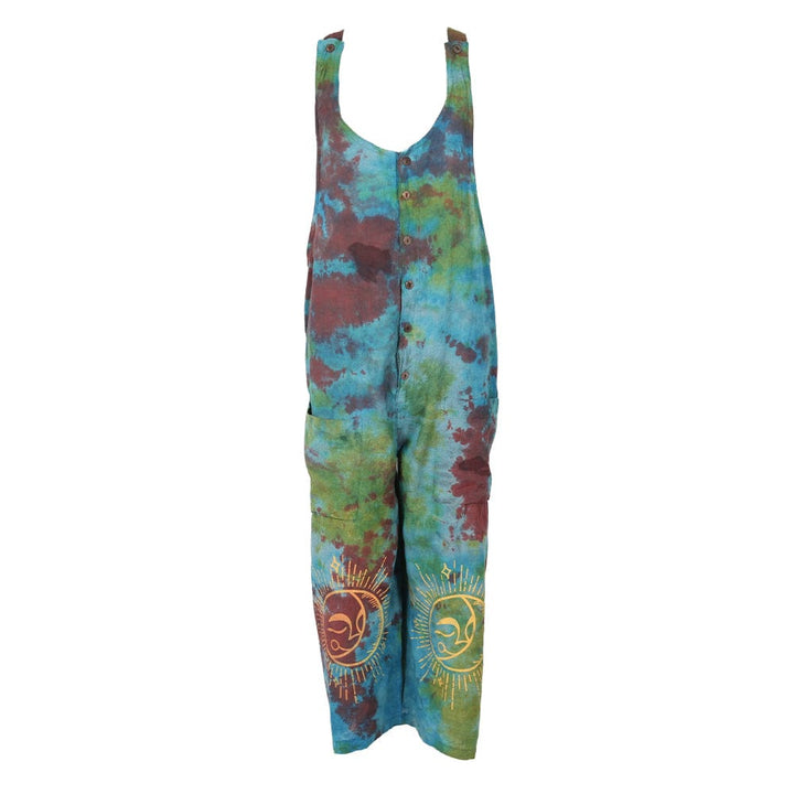 Tie Dye Celestial Dungarees