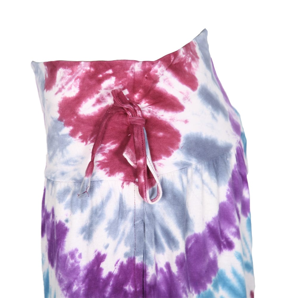 Tie Dye Wide Leg Yoga Trousers