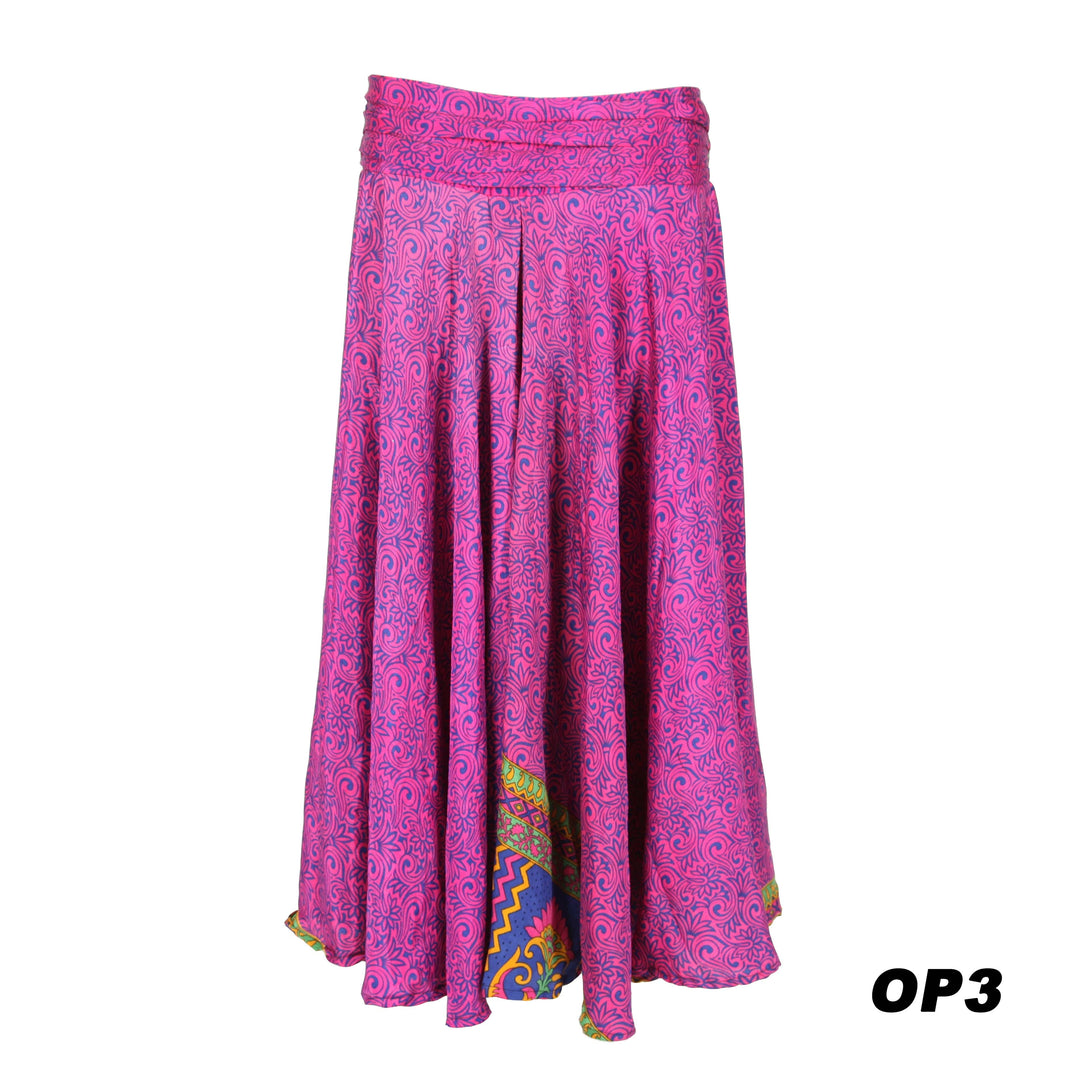 Recycled Sari Palazzo Trousers