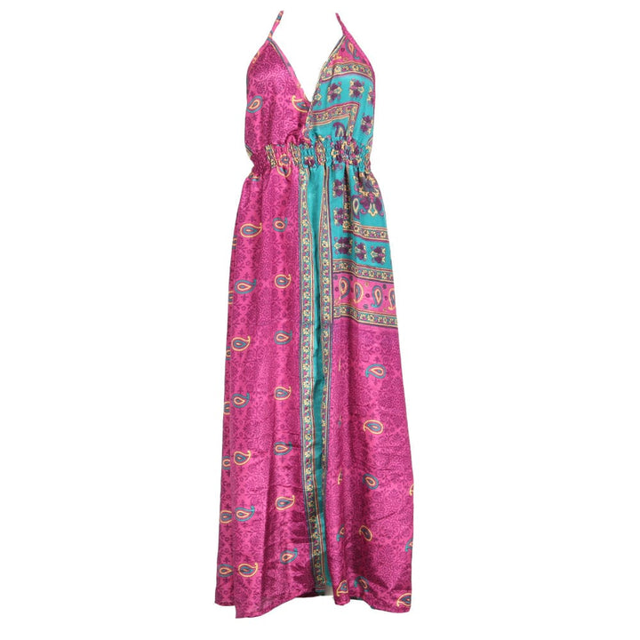 Sari Halter Maxi Dress