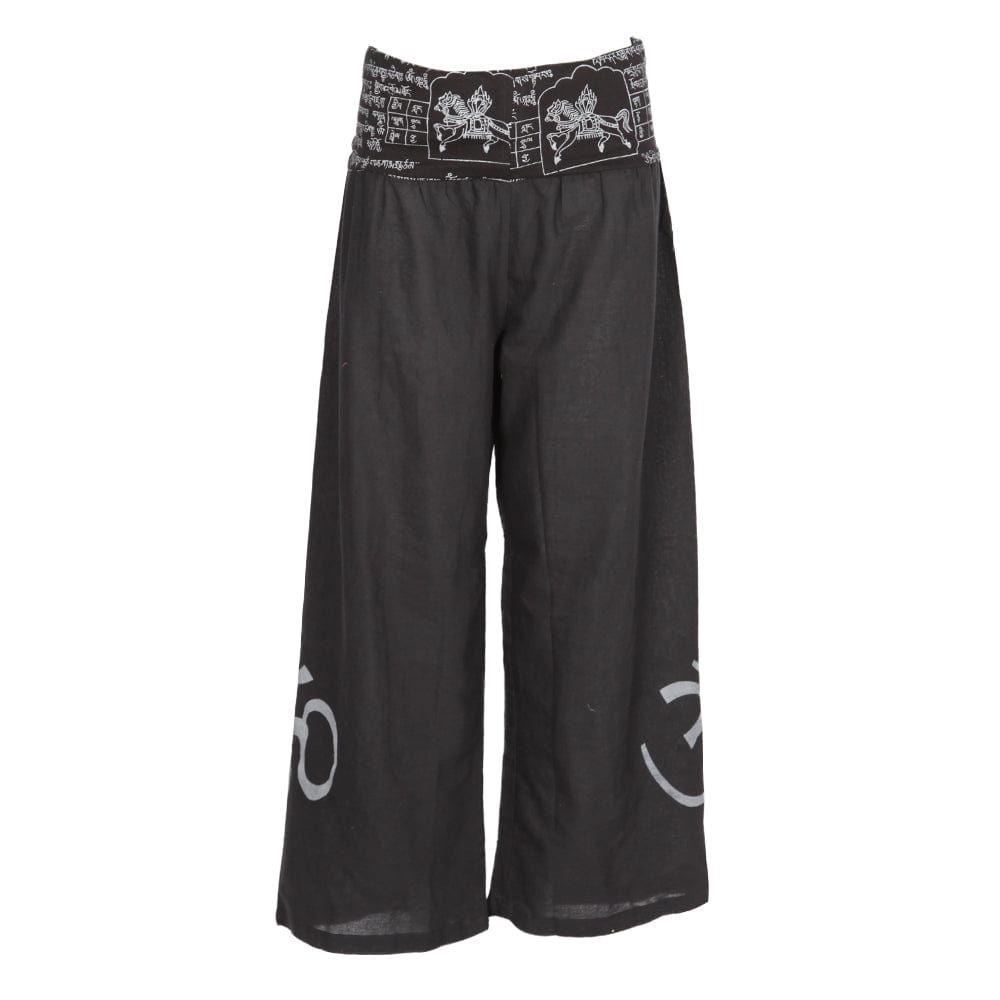 Men's Cotton OM Print Trousers