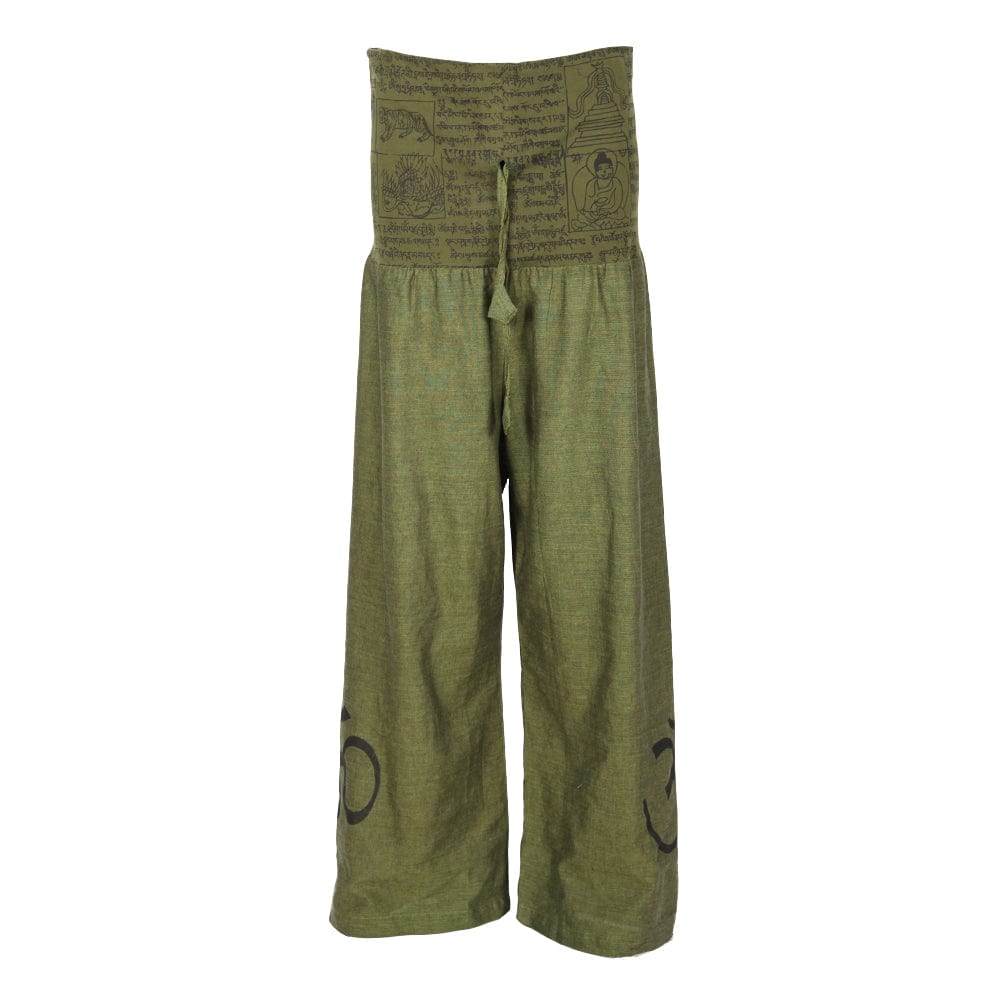 Men's Cotton OM Print Trousers