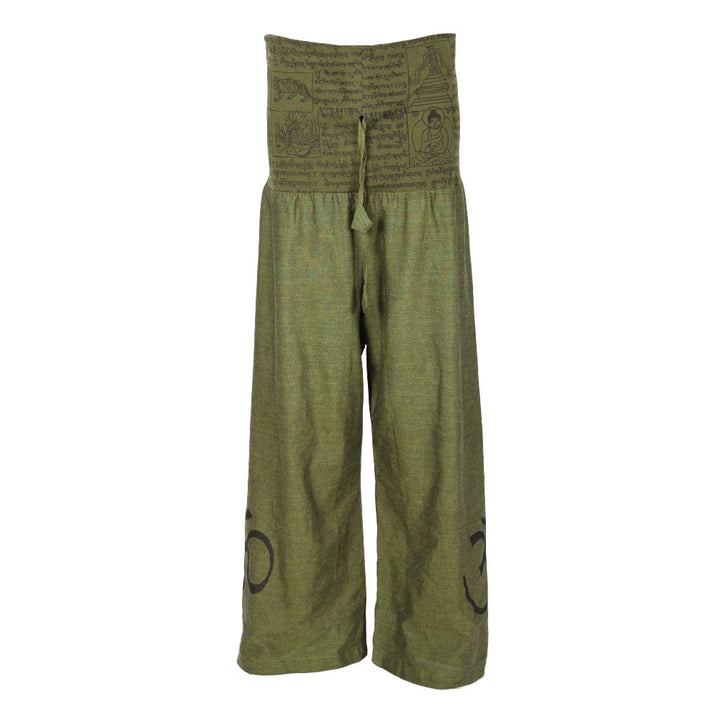 Men's Cotton OM Print Trousers