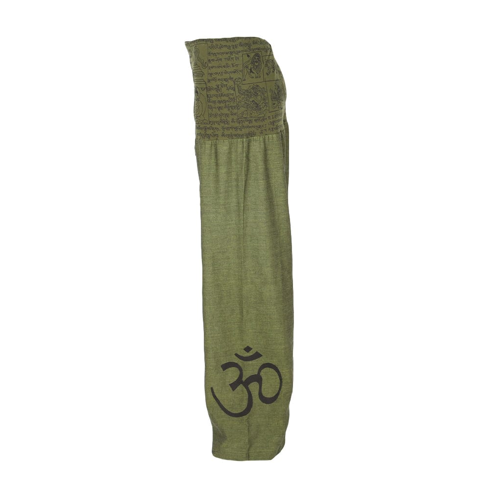 Men's Cotton OM Print Trousers