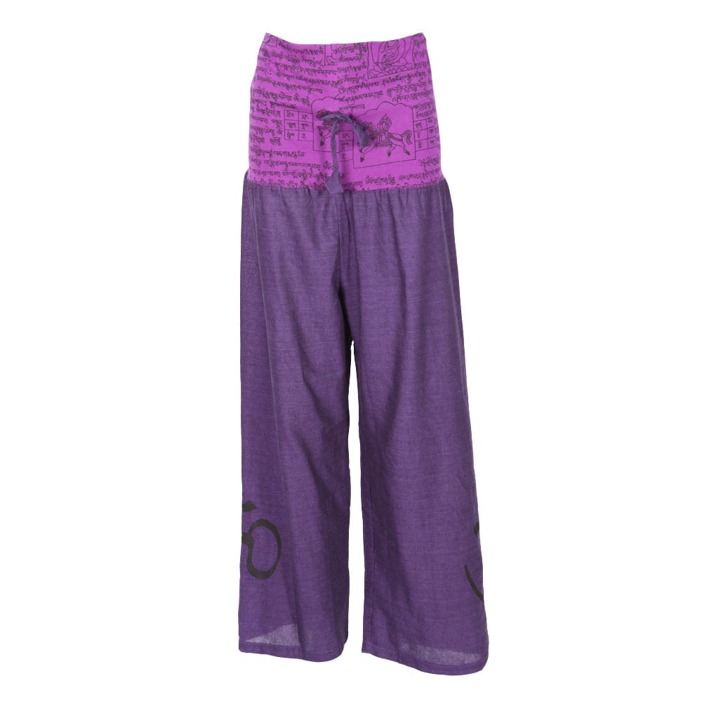 Men's Cotton OM Print Trousers