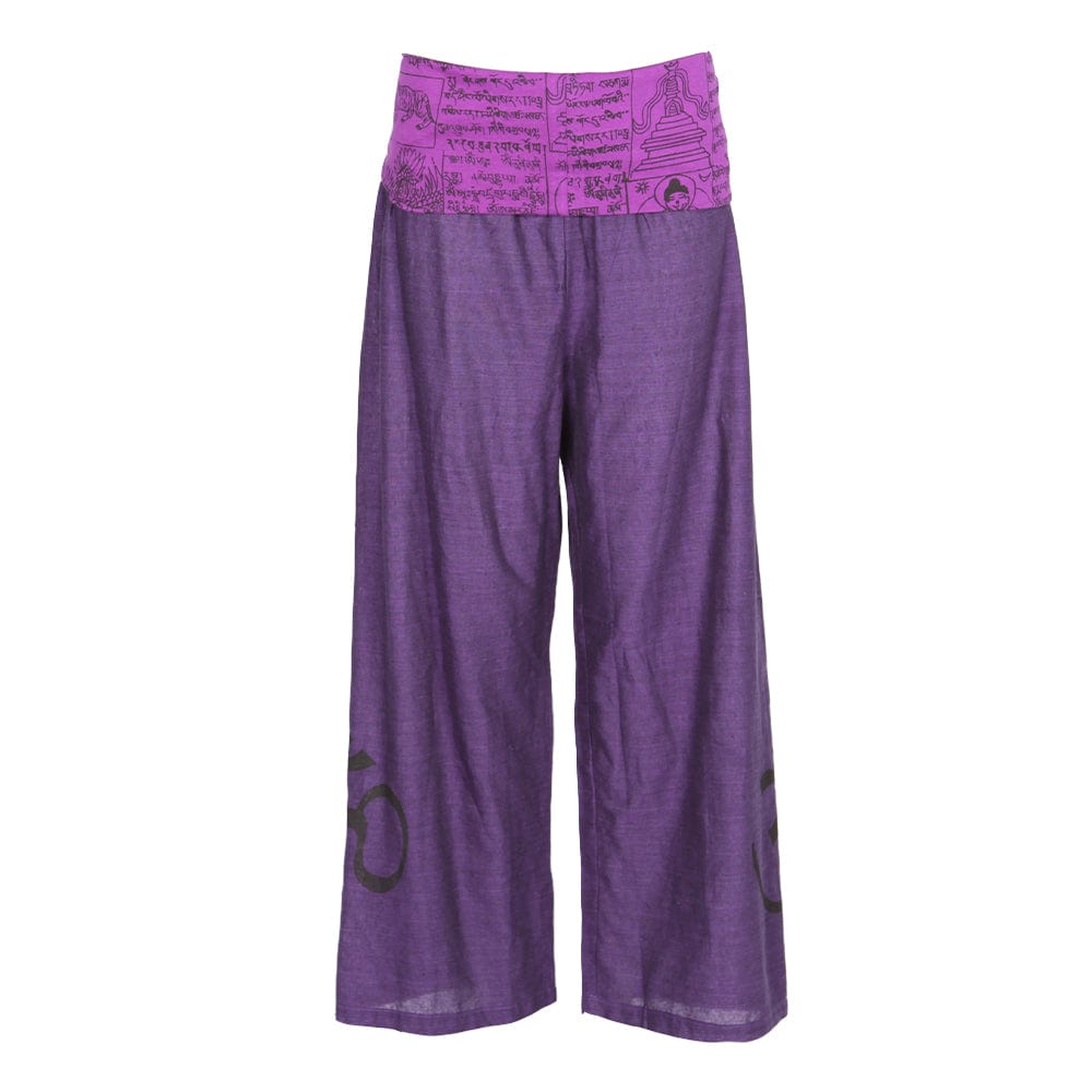 Men's Cotton OM Print Trousers