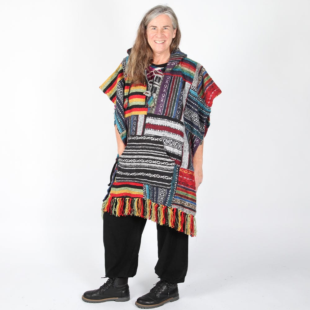 Patchwork Poncho