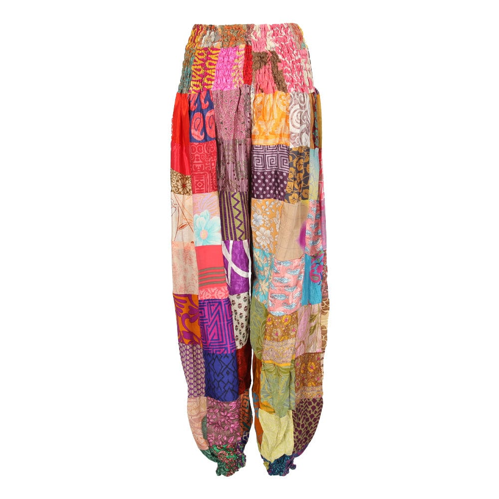 Zero Waste Patchwork Genie Pants