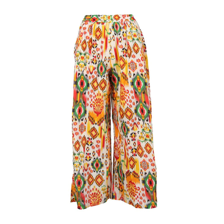 Ikat Print Trousers