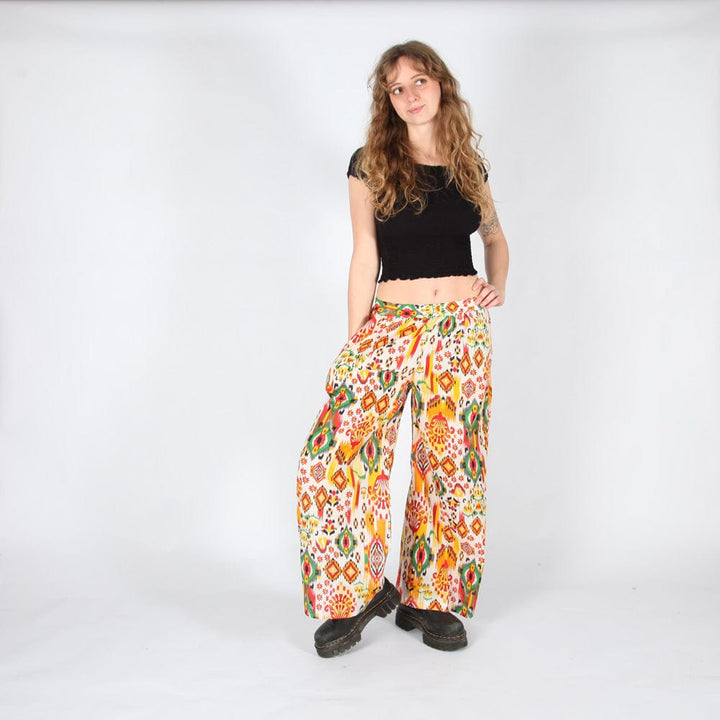 Ikat Print Trousers