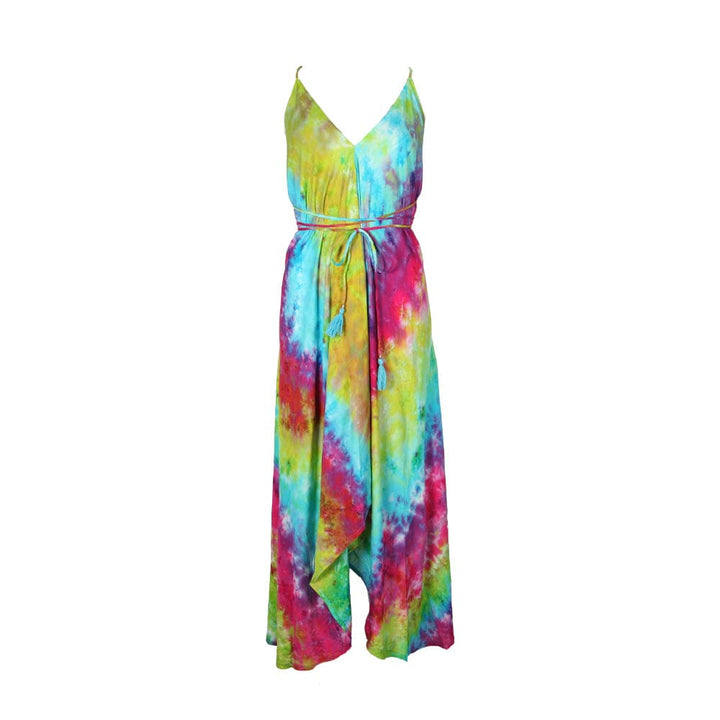 Tie Dye Scarf Dress