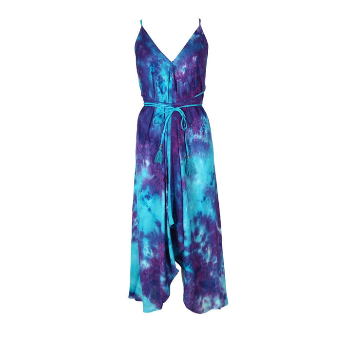 Tie Dye Scarf Dress