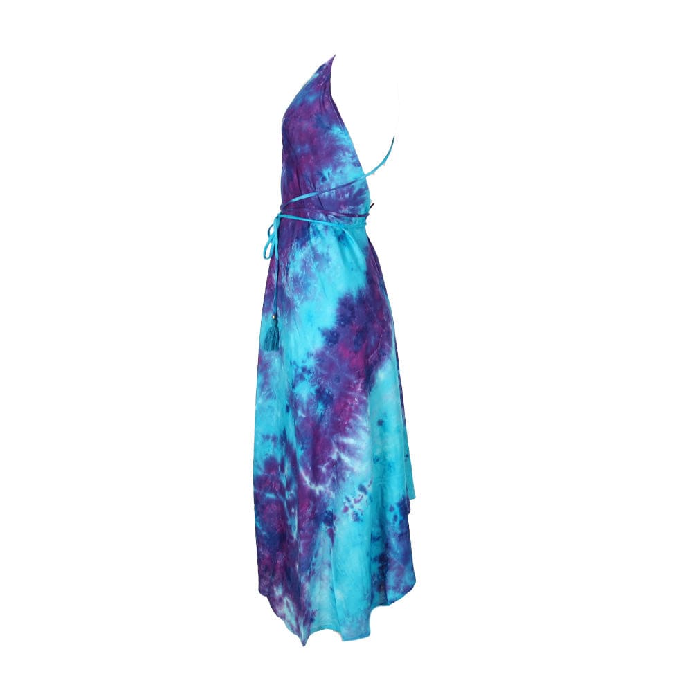 Tie Dye Scarf Dress