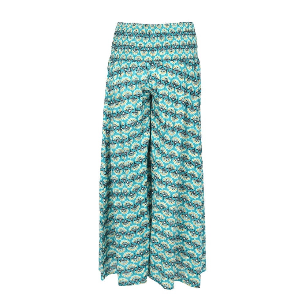 Block Print Palazzo Trousers