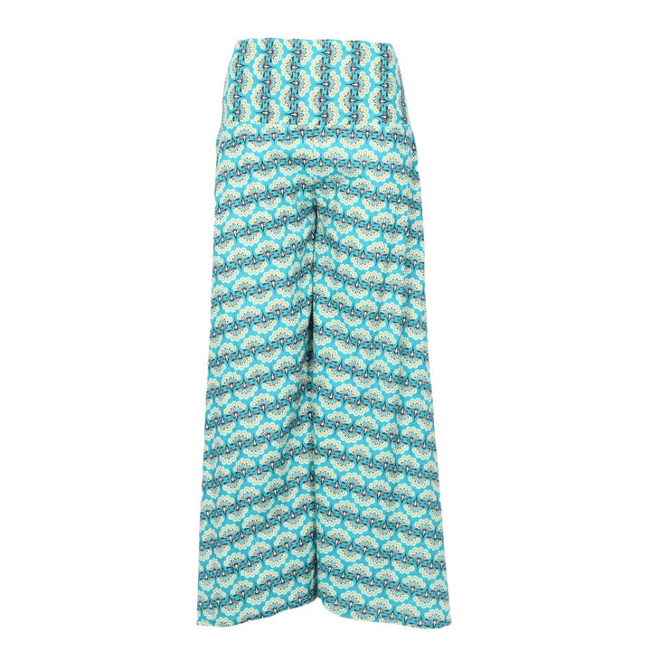 Block Print Palazzo Trousers