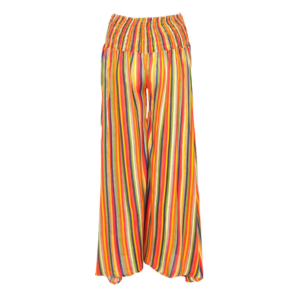 Rainbow Stripe Palazzo Trousers