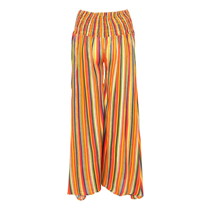 Rainbow Stripe Palazzo Trousers