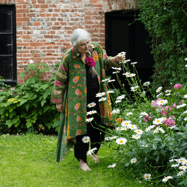 Upcycled Kantha Patchwork Jacket