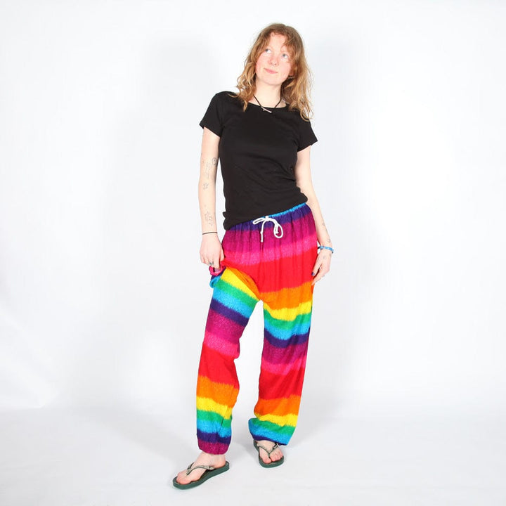 Rainbow Jogger Harem Pants