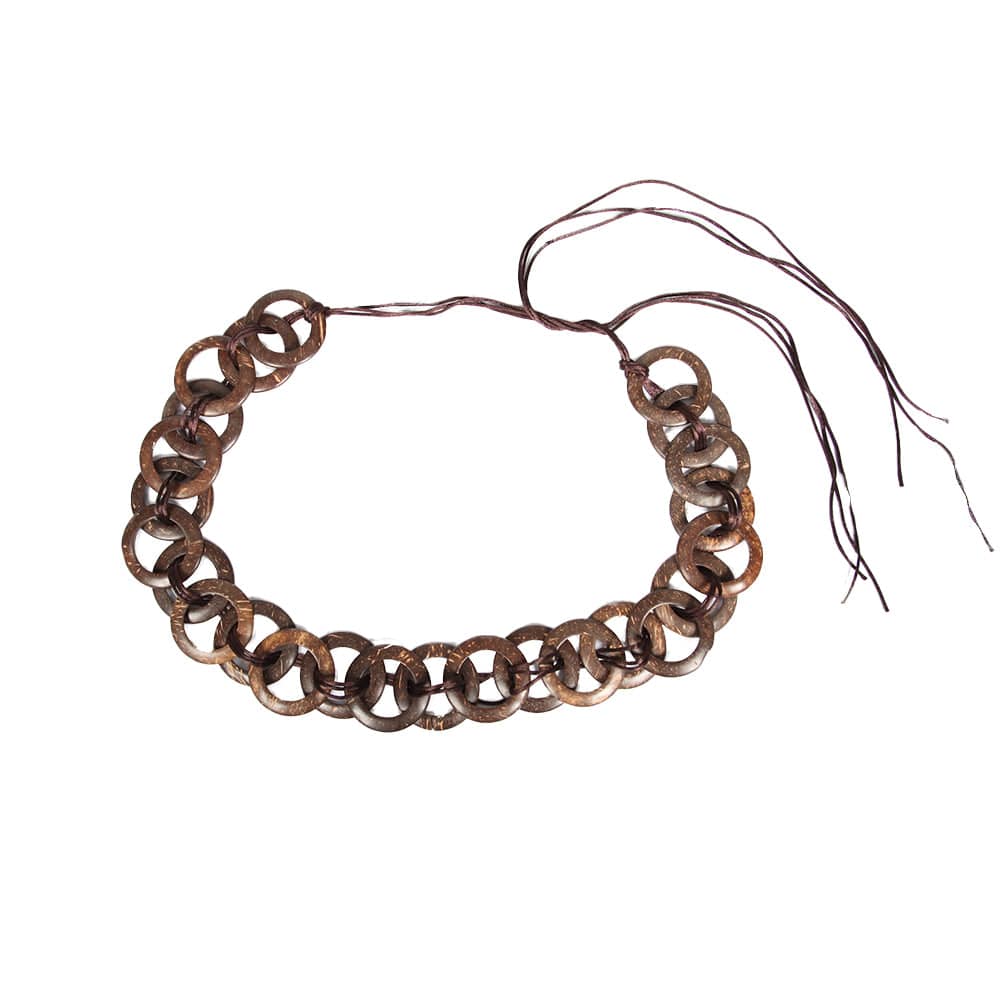 Disk Coconut Shell Belt