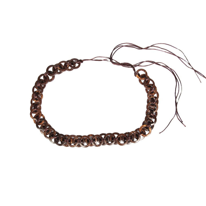 Mini Disk Coconut Shell Belt