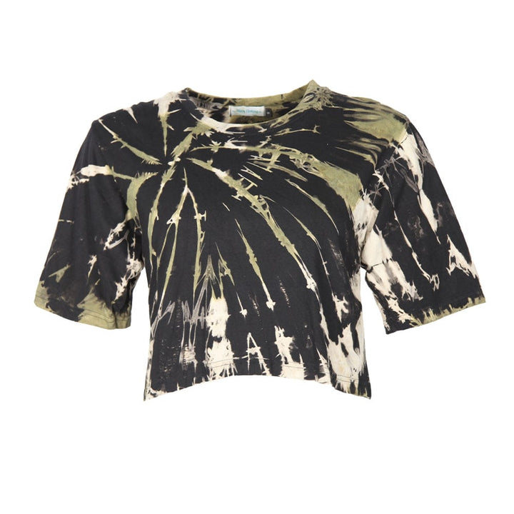 Cropped Tie Dye T-shirt