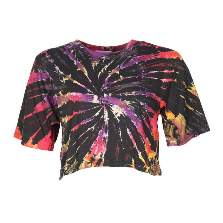 Cropped Tie Dye T-shirt