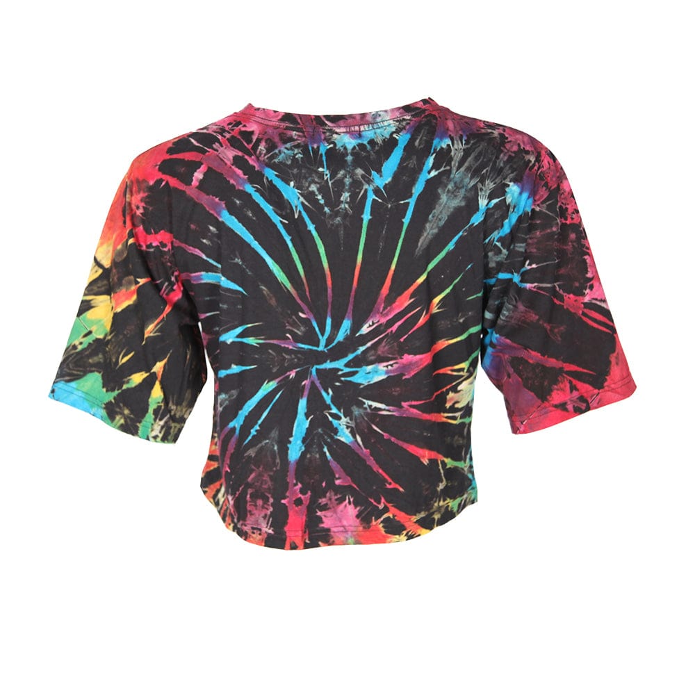 Cropped Tie Dye T-shirt