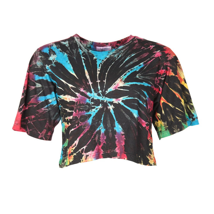 Cropped Tie Dye T-shirt