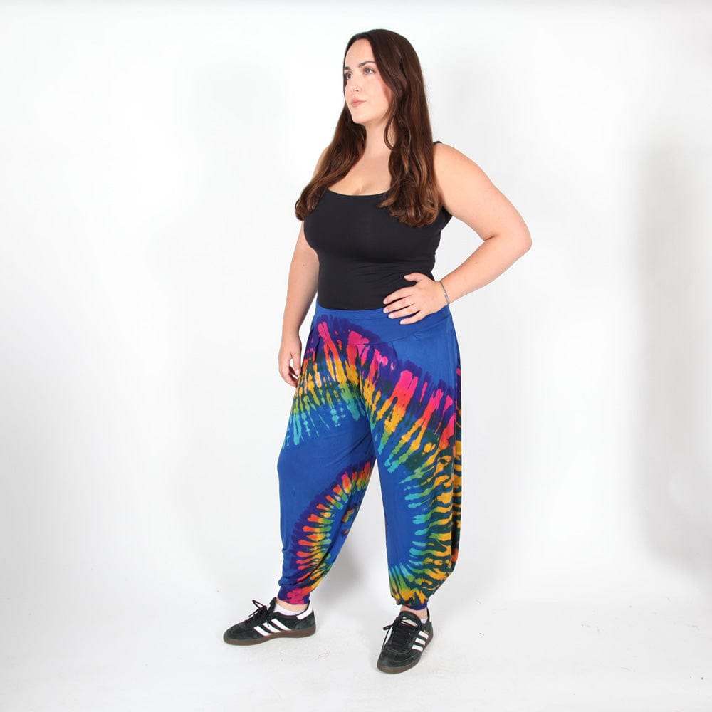 Tie Dye Jersey Harem Pants