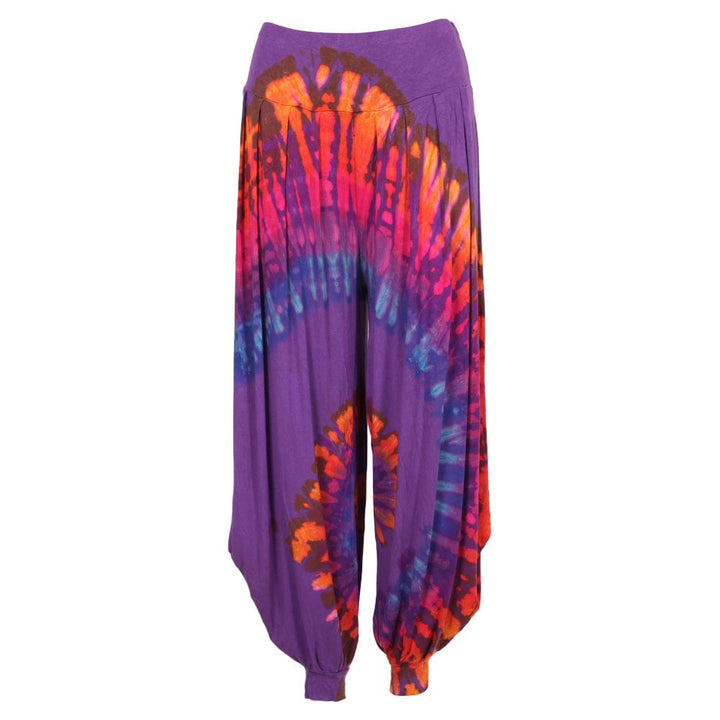 Tie Dye Jersey Harem Pants