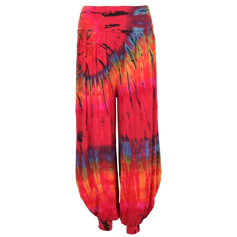 Tie Dye Jersey Harem Pants