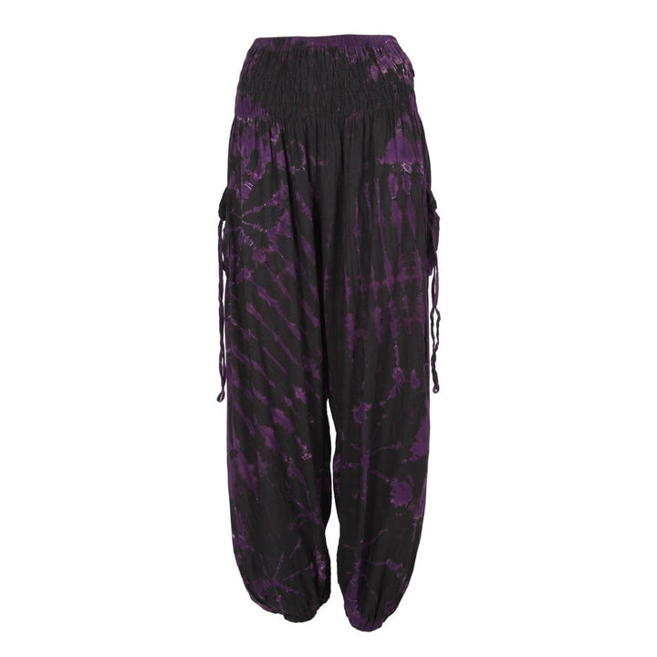 Tie Dye Cargo Harem Pants