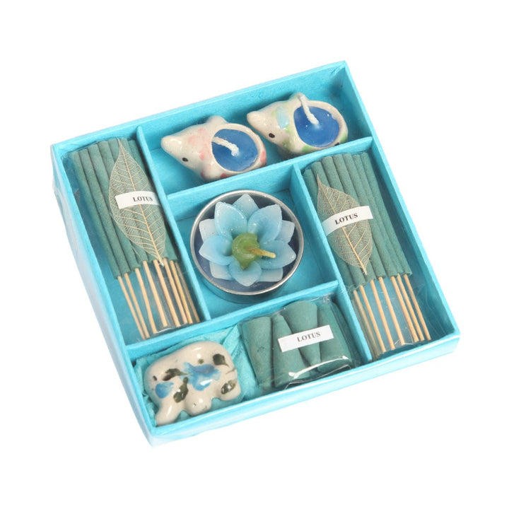 Small Incense & Tealight Gift Set