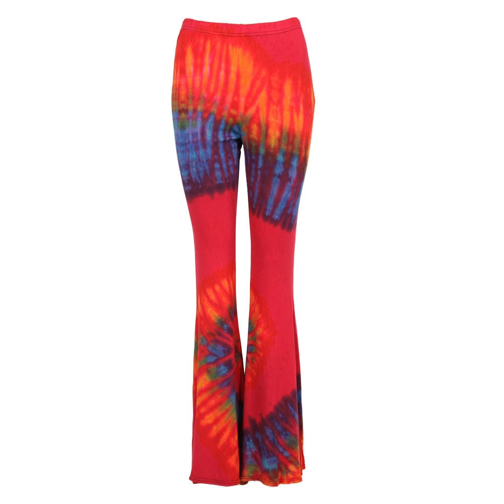 Tie Dye Jersey Flares