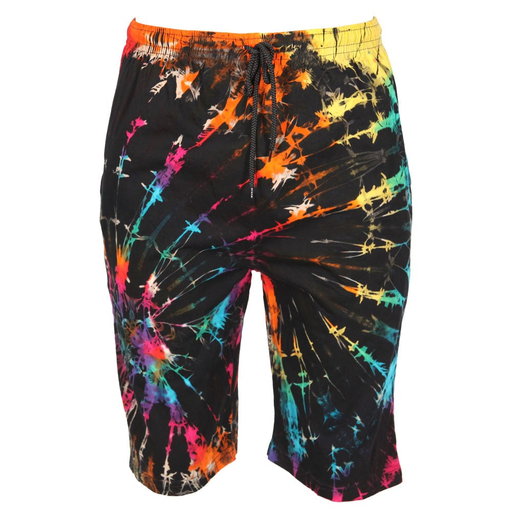 Men's Tie Dye Cotton Shorts