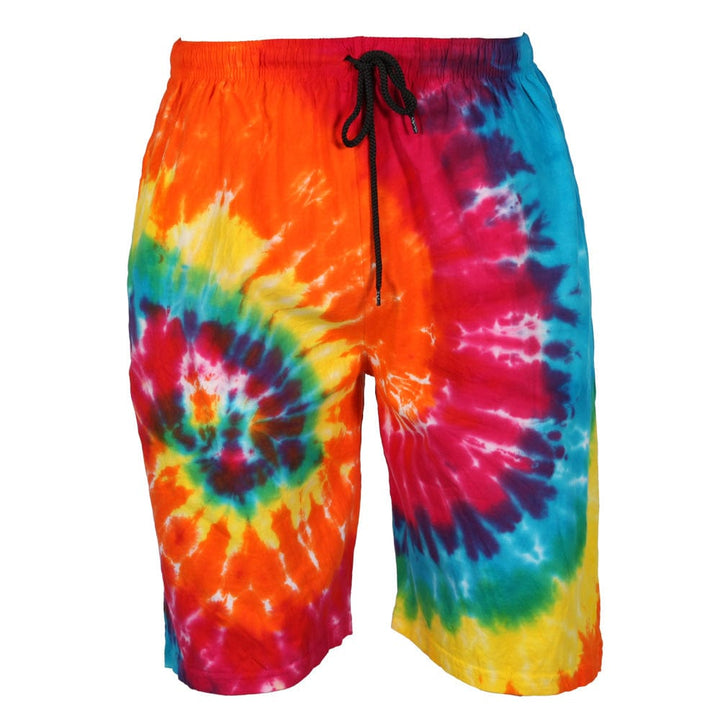 Men's Tie Dye Cotton Shorts