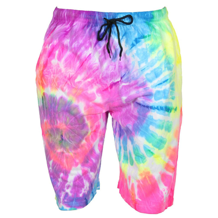 Men's Tie Dye Cotton Shorts