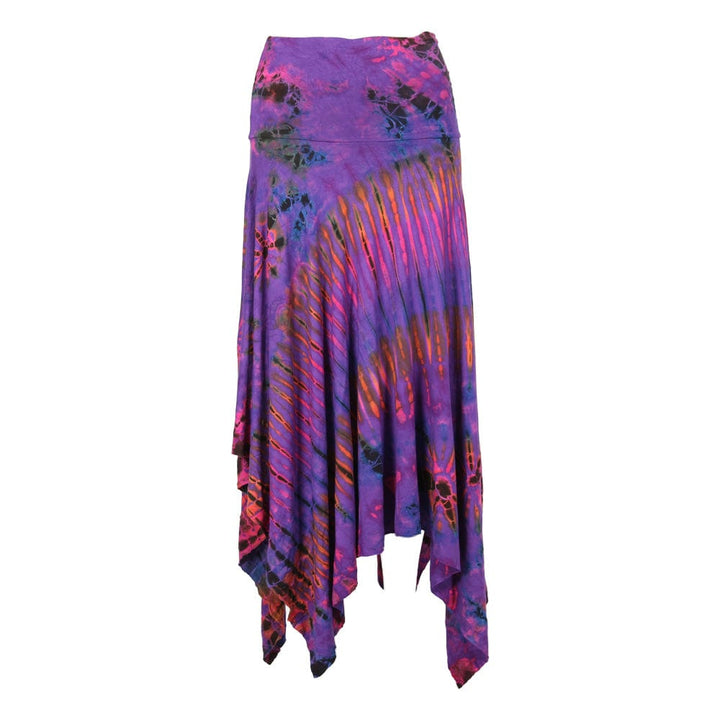 Tie Dye Midi Skirt