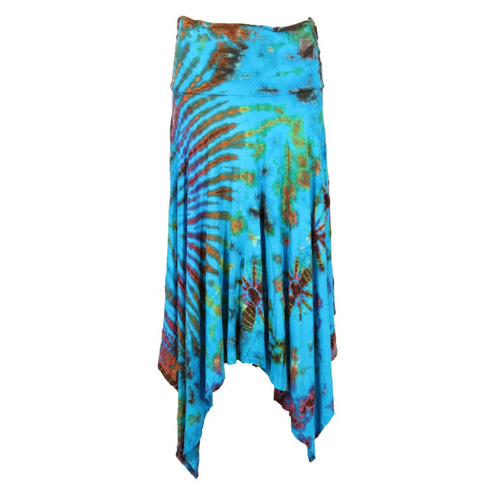 Tie Dye Midi Skirt