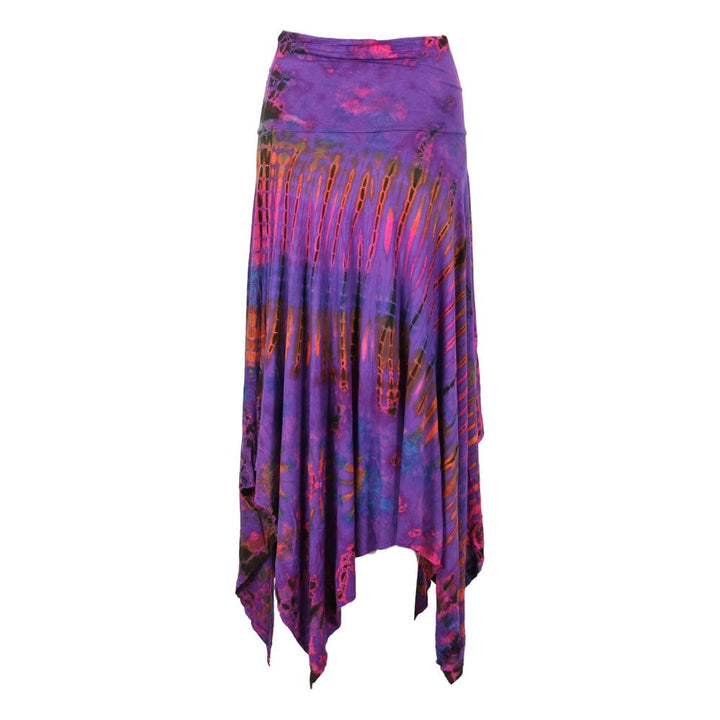 Tie Dye Midi Skirt