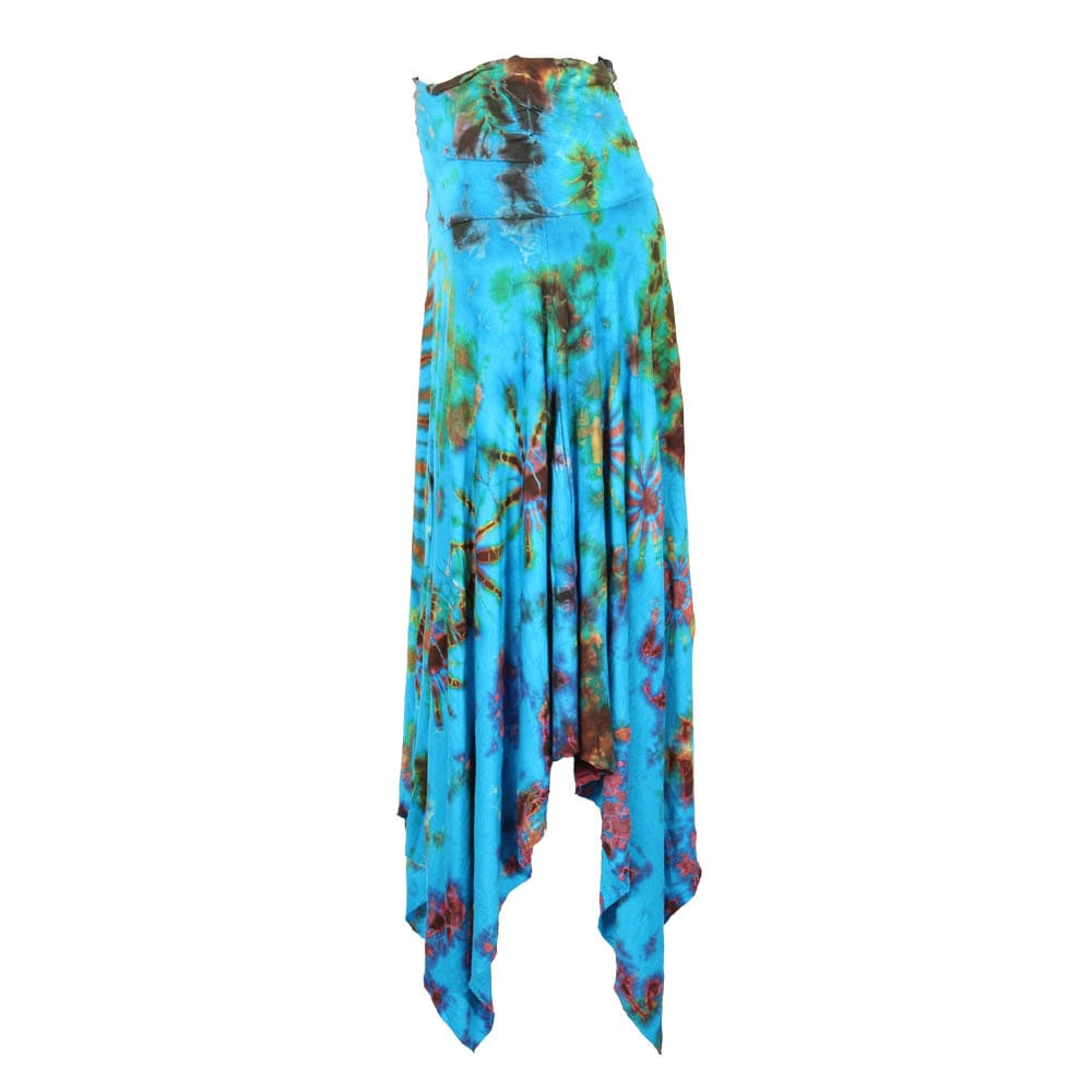 Tie Dye Midi Skirt