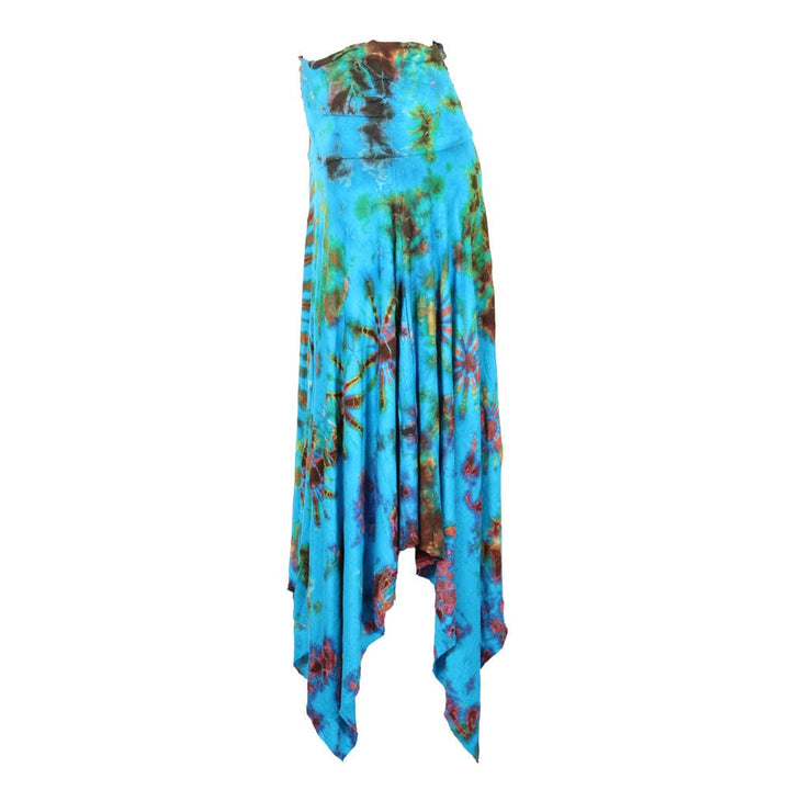 Tie Dye Midi Skirt