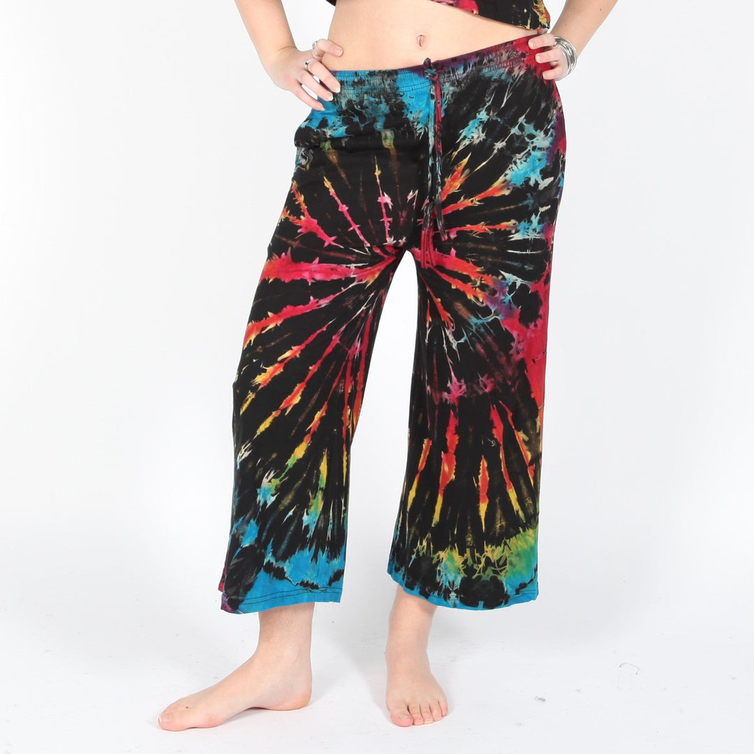 Tie Dye Culotte Trousers