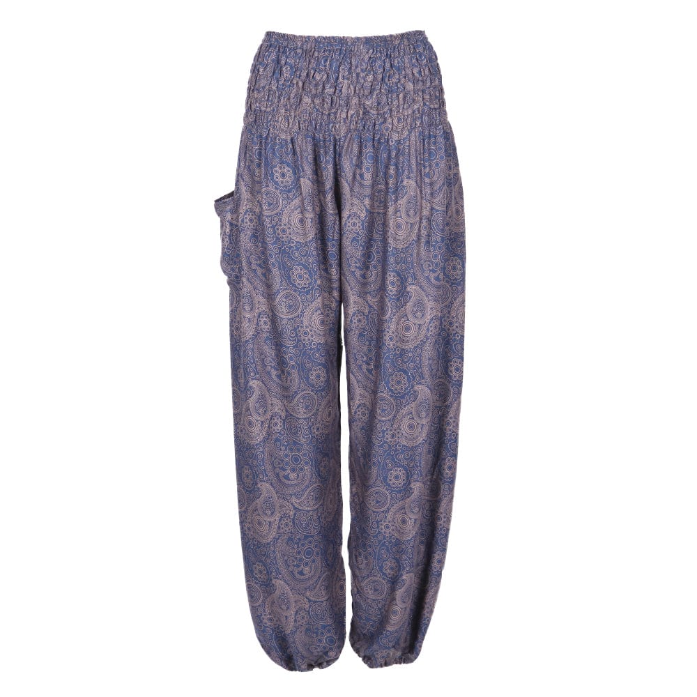 Geometric Paisley Harem Pants